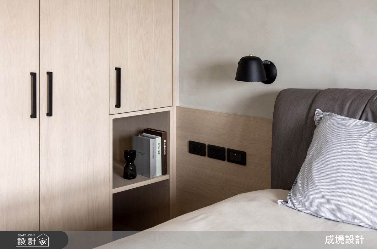 48坪毛胚屋＿北歐風臥室案例圖片＿成境設計＿成境_以愛為名之18
