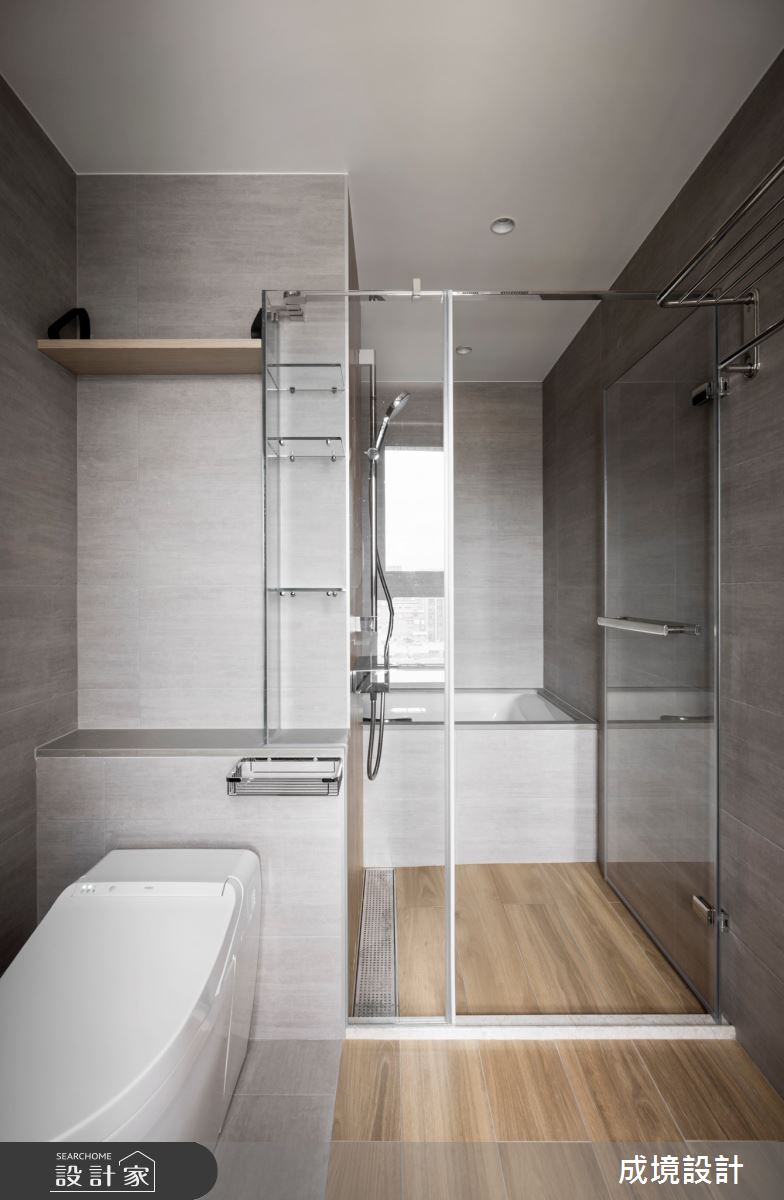 48坪毛胚屋＿北歐風浴室案例圖片＿成境設計＿成境_以愛為名之20