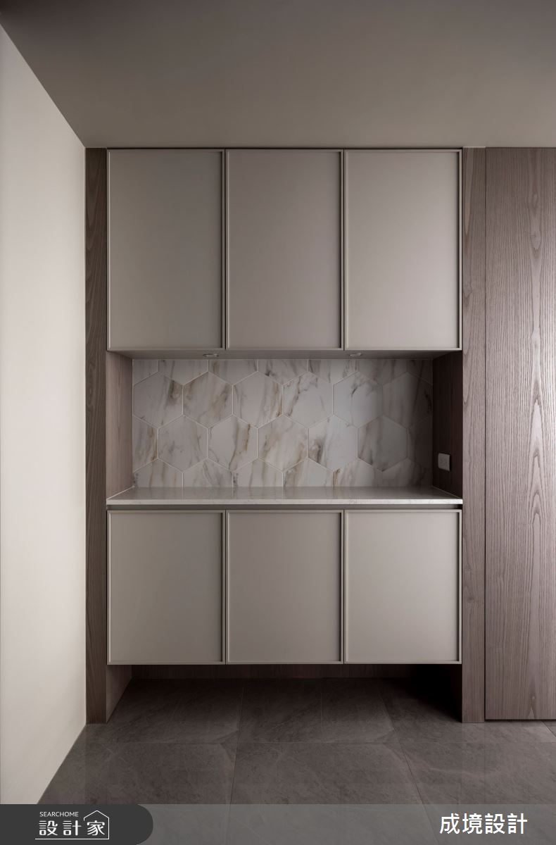 45坪毛胚屋＿現代風玄關案例圖片＿成境設計＿成境_吟遊香頌之2