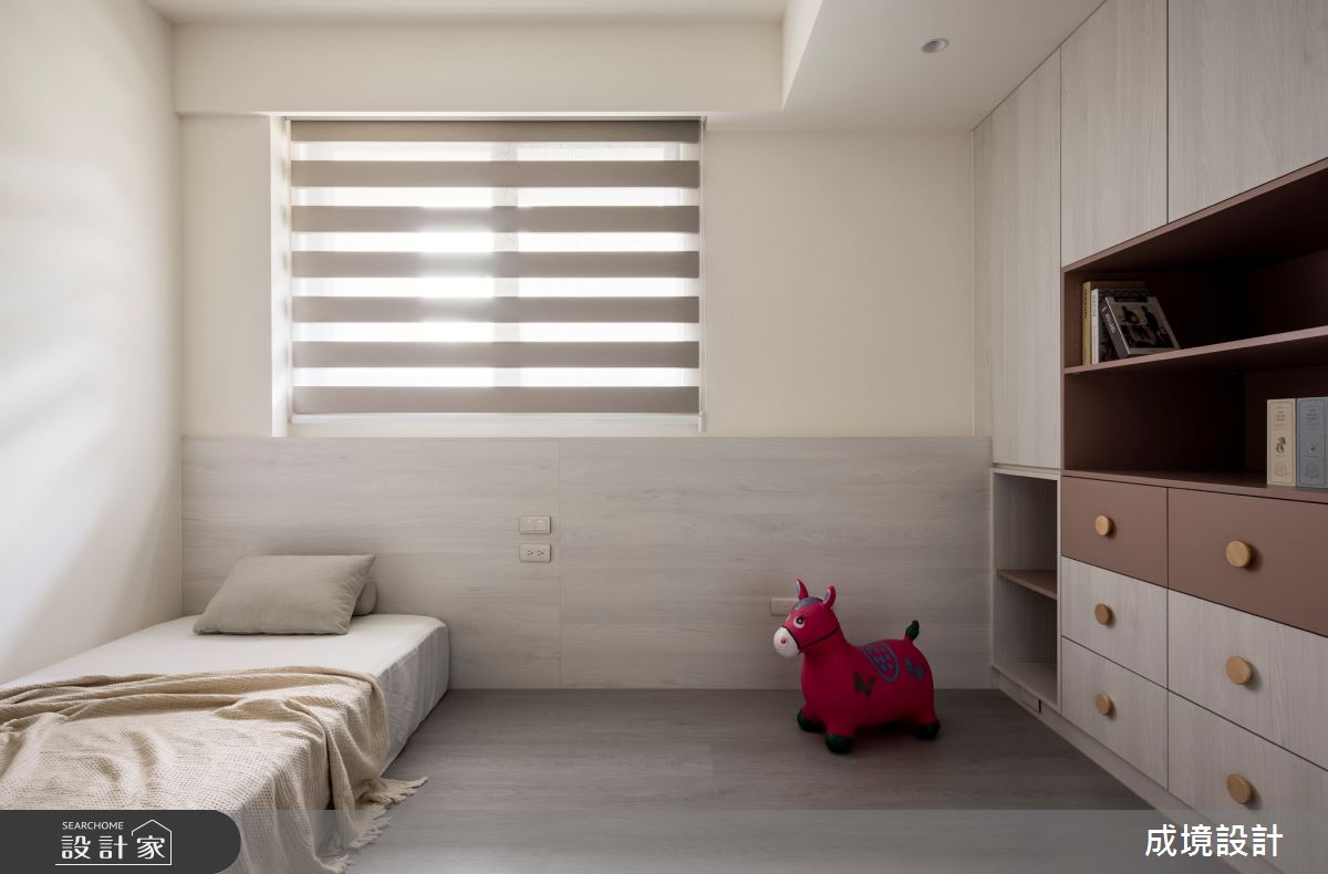 45坪毛胚屋＿現代風兒童房兒童房多功能室案例圖片＿成境設計＿成境_吟遊香頌之26
