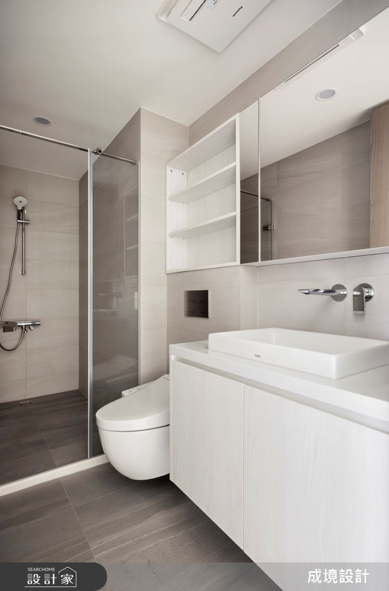 45坪毛胚屋＿現代風浴室案例圖片＿成境設計＿成境_吟遊香頌之28