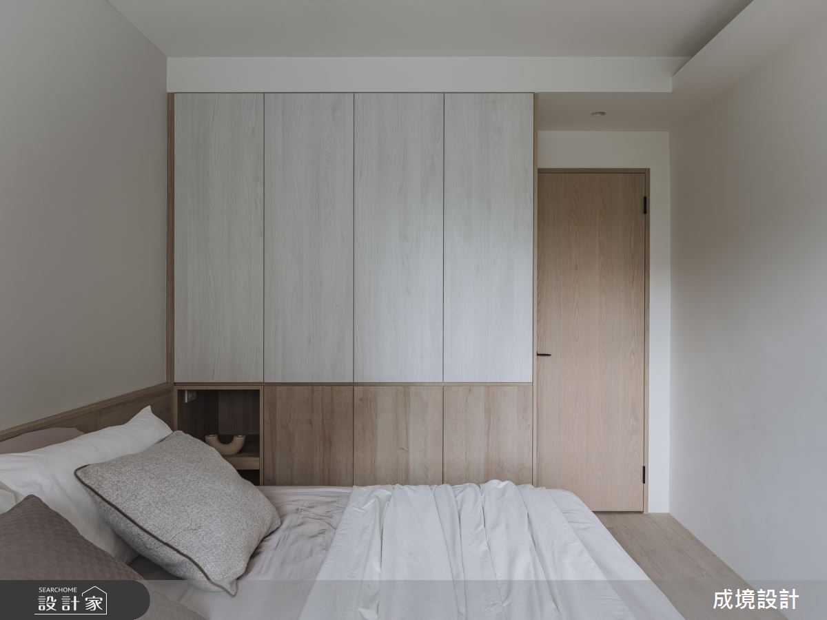 23坪老屋(31~40年)＿北歐風臥室案例圖片＿成境設計＿成境_漫遊。森林中之15