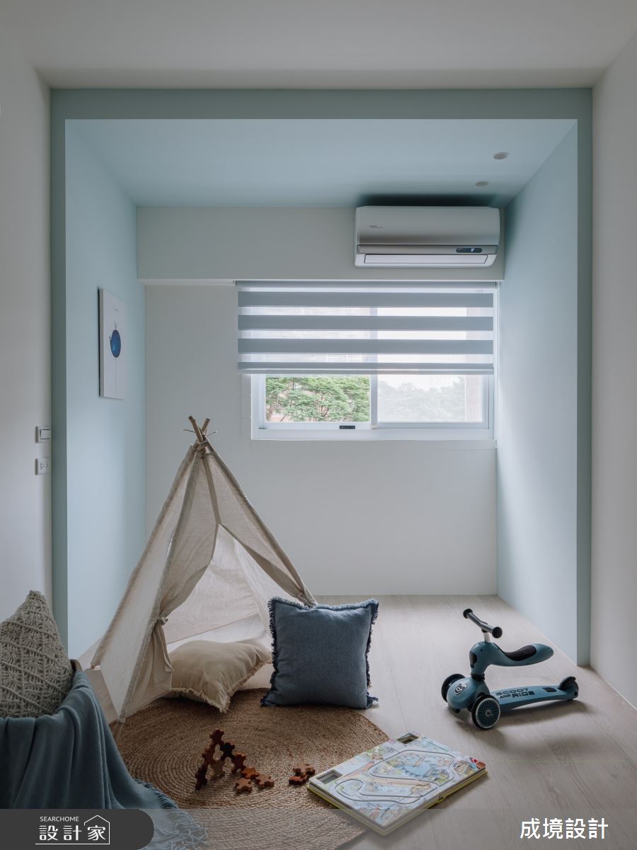 23坪老屋(31~40年)＿北歐風多功能室案例圖片＿成境設計＿成境_漫遊。森林中之19