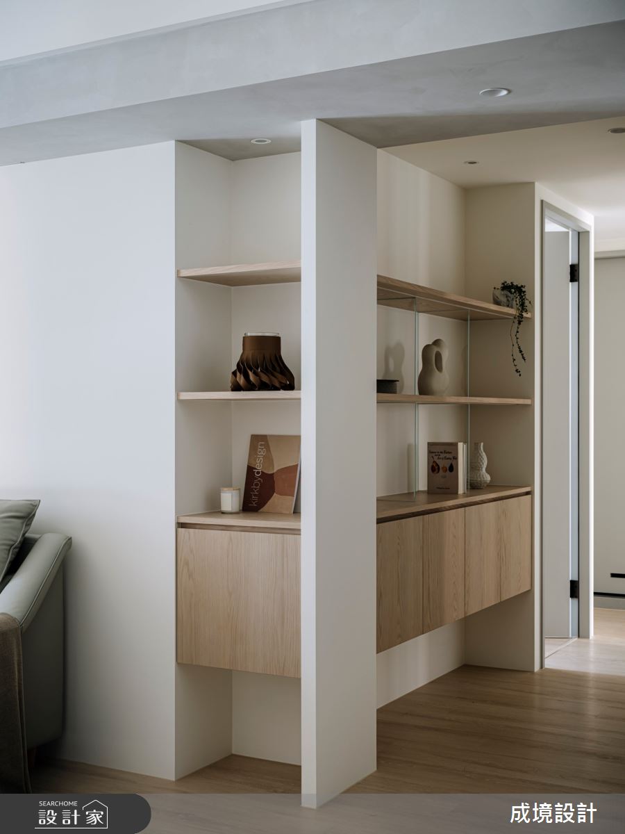 35坪老屋(16~30年)＿現代風客廳案例圖片＿成境設計＿成境_木棉絮語之9