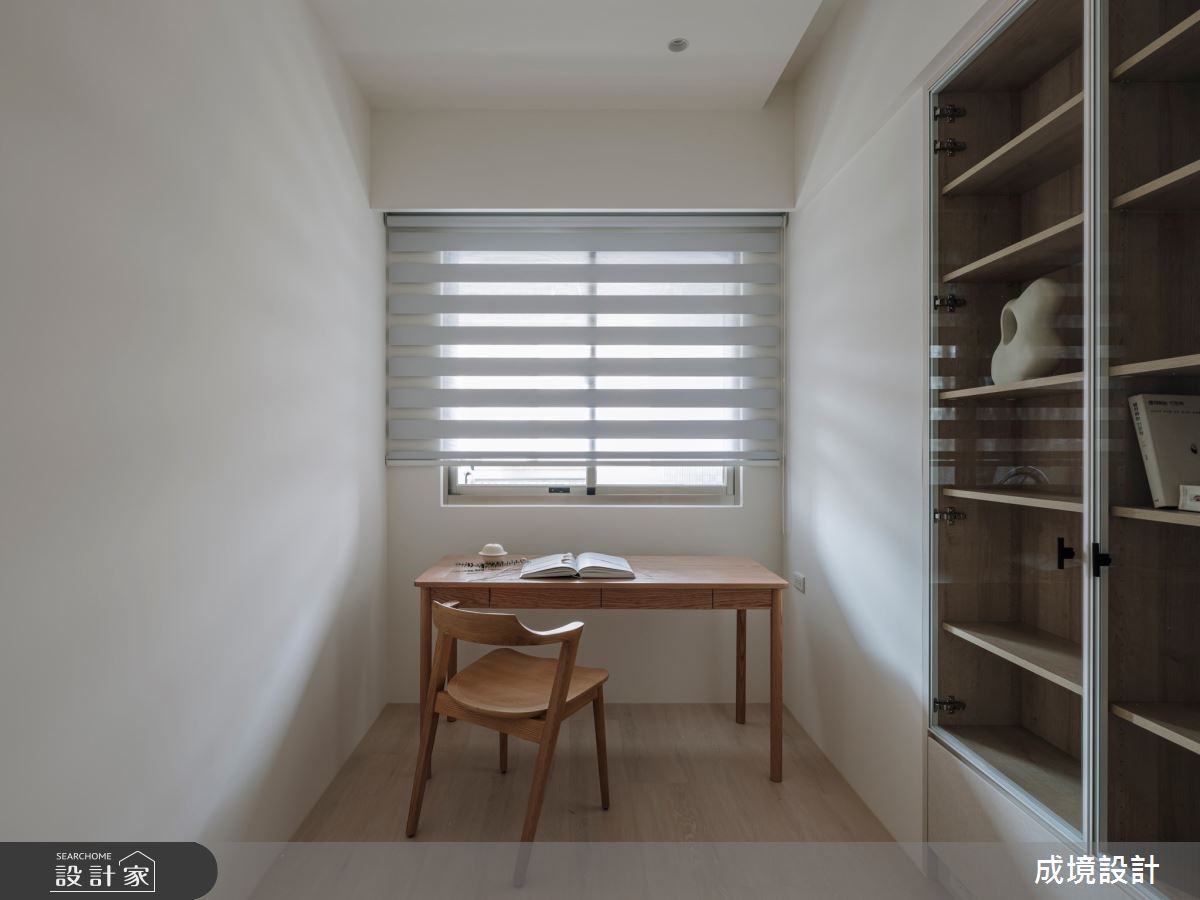 35坪老屋(16~30年)＿現代風書房案例圖片＿成境設計＿成境_木棉絮語之20