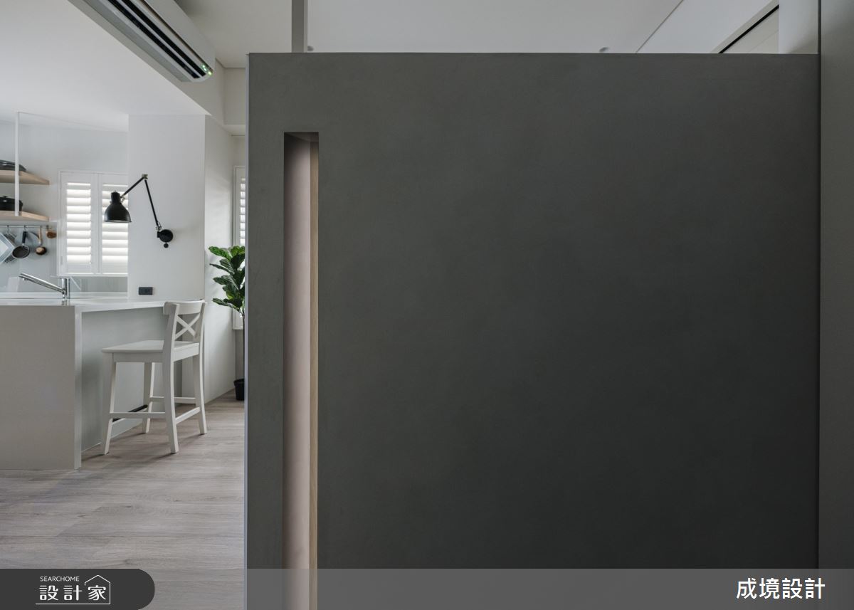 中古屋(5~15年)＿美式風玄關案例圖片＿成境設計＿成境_Single Shot Latte之4