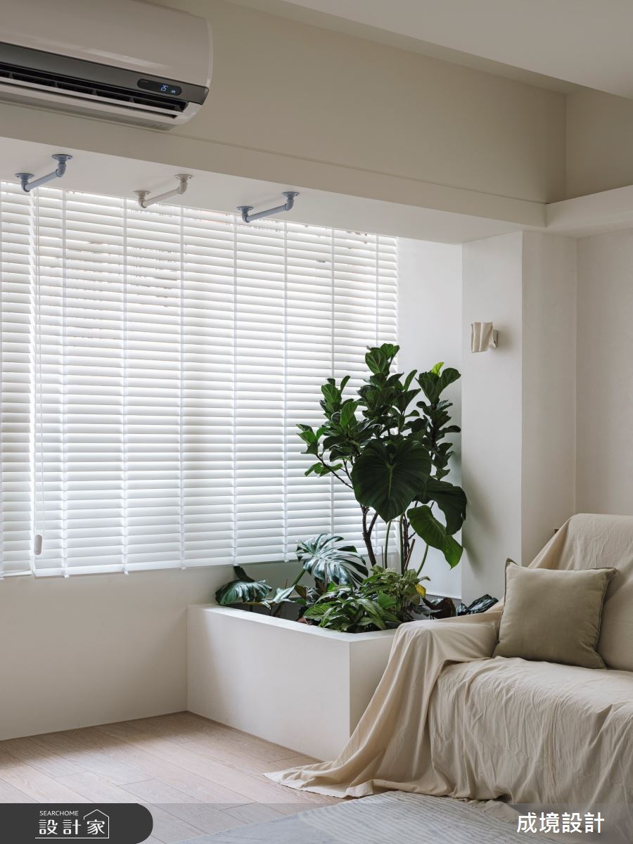 30坪老屋(50年以上)＿北歐風客廳案例圖片＿成境設計＿成境_人境恬靜之7