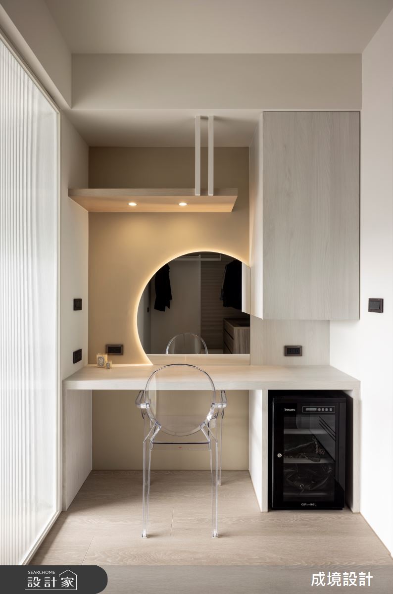 34坪毛胚屋＿工業風更衣間案例圖片＿成境設計＿成境_悠然之19