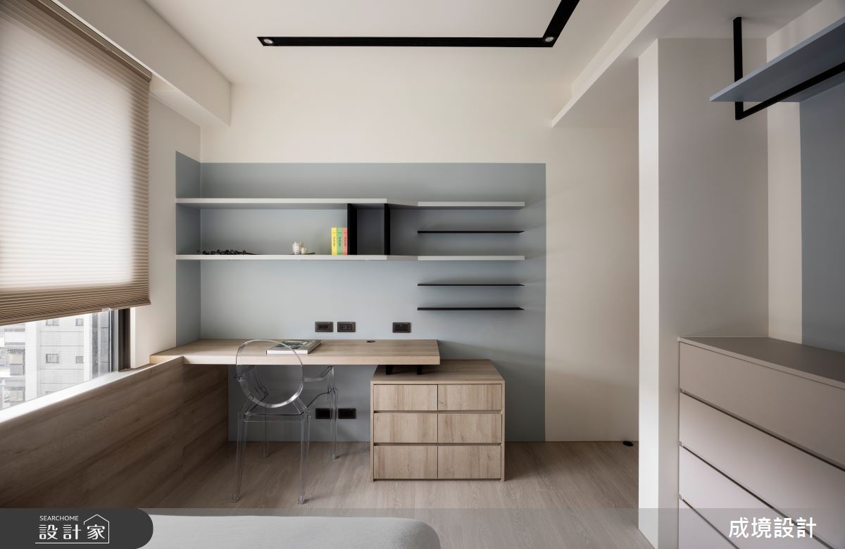 34坪毛胚屋＿工業風客房案例圖片＿成境設計＿成境_悠然之21