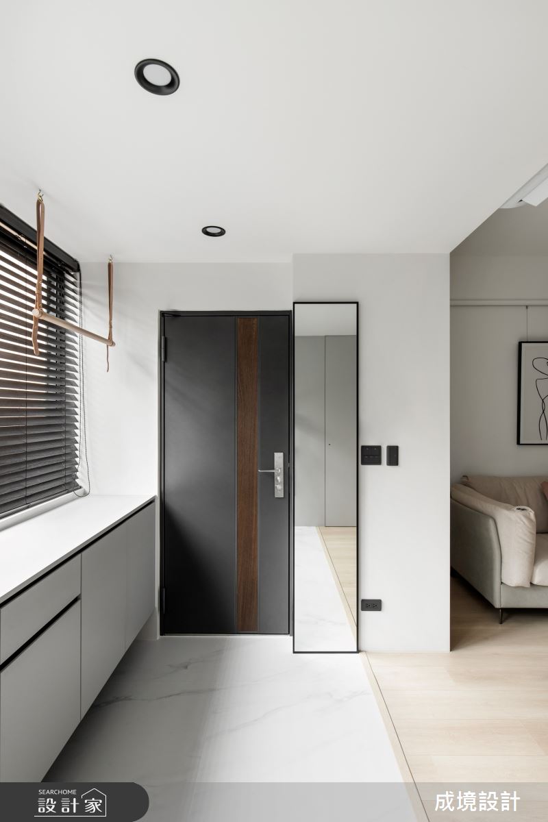 24坪老屋(50年以上)＿現代風客廳案例圖片＿成境設計＿成境_風尚。呢喃之3