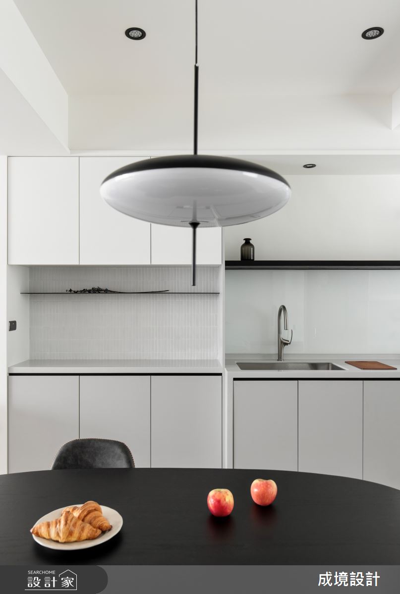 24坪老屋(50年以上)＿現代風餐廳廚房案例圖片＿成境設計＿成境_風尚。呢喃之14