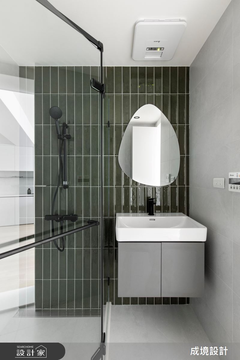 24坪老屋(50年以上)＿現代風浴室案例圖片＿成境設計＿成境_風尚。呢喃之17