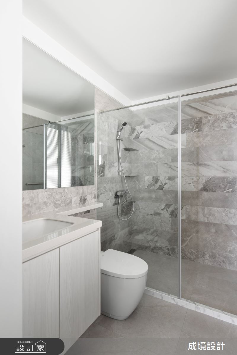 24坪老屋(50年以上)＿現代風浴室案例圖片＿成境設計＿成境_風尚。呢喃之22