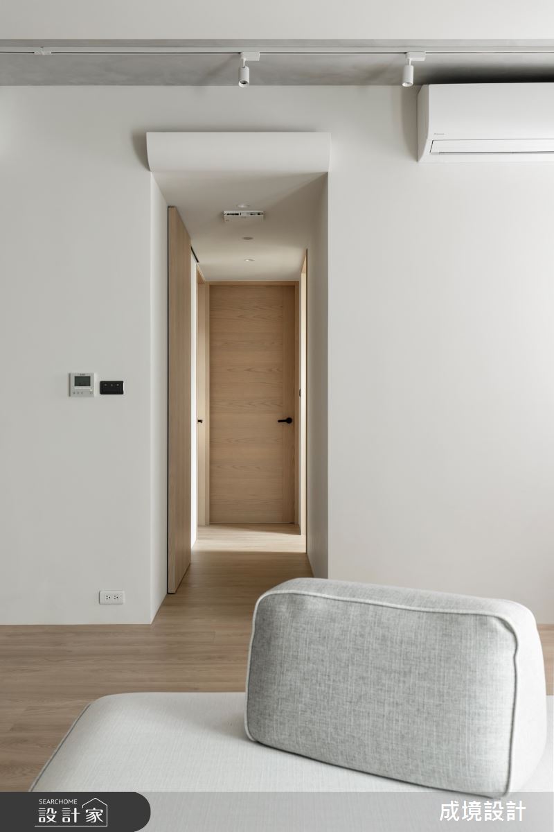 老屋(31~40年)＿北歐風客廳案例圖片＿成境設計＿成境_純粹相遇之7