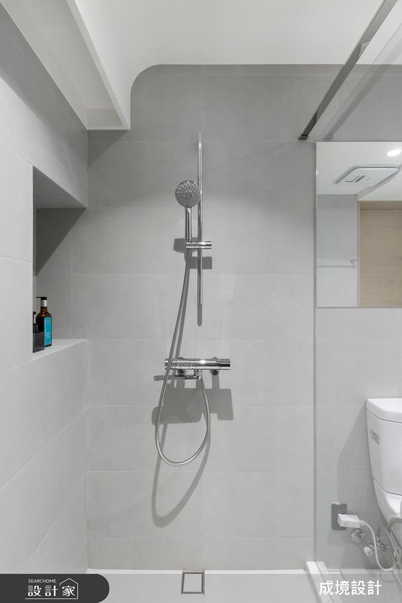老屋(31~40年)＿北歐風浴室案例圖片＿成境設計＿成境_純粹相遇之19