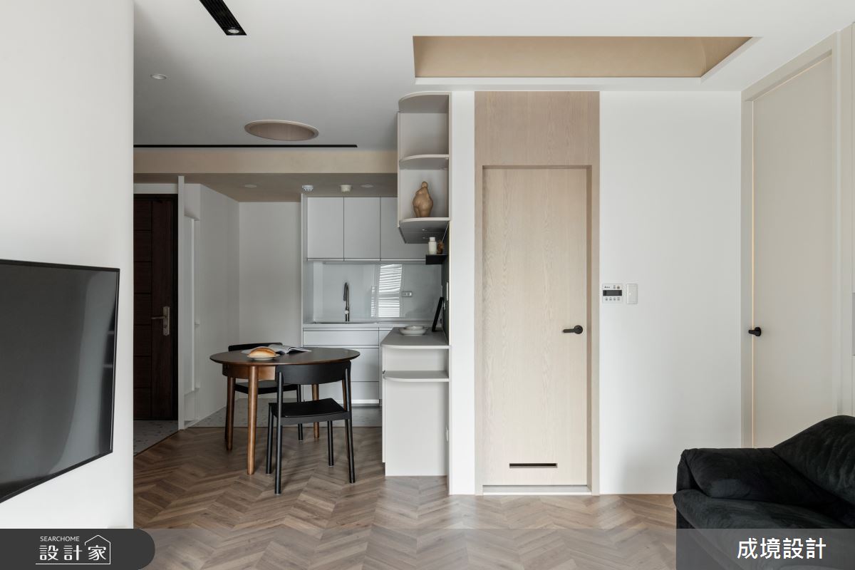 20坪老屋(16~30年)＿現代風客廳餐廳廚房案例圖片＿成境設計＿成境_藝趣之8