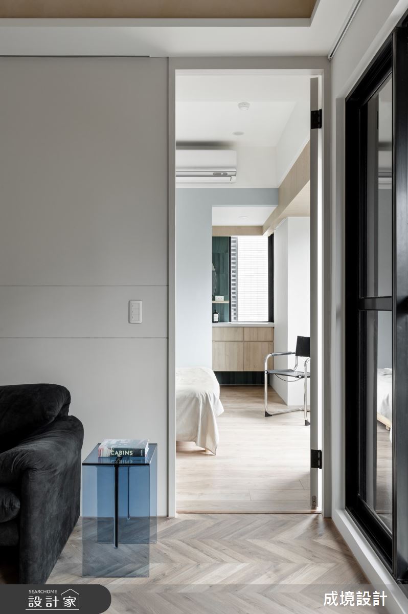 20坪老屋(16~30年)＿現代風客廳臥室案例圖片＿成境設計＿成境_藝趣之16
