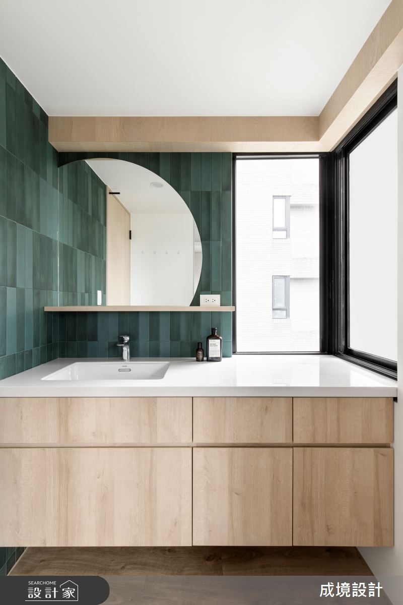 20坪老屋(16~30年)＿現代風浴室案例圖片＿成境設計＿成境_藝趣之20