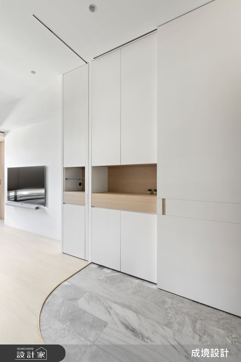 中古屋(5~15年)＿日式無印風玄關案例圖片＿成境設計＿成境_日暖之4