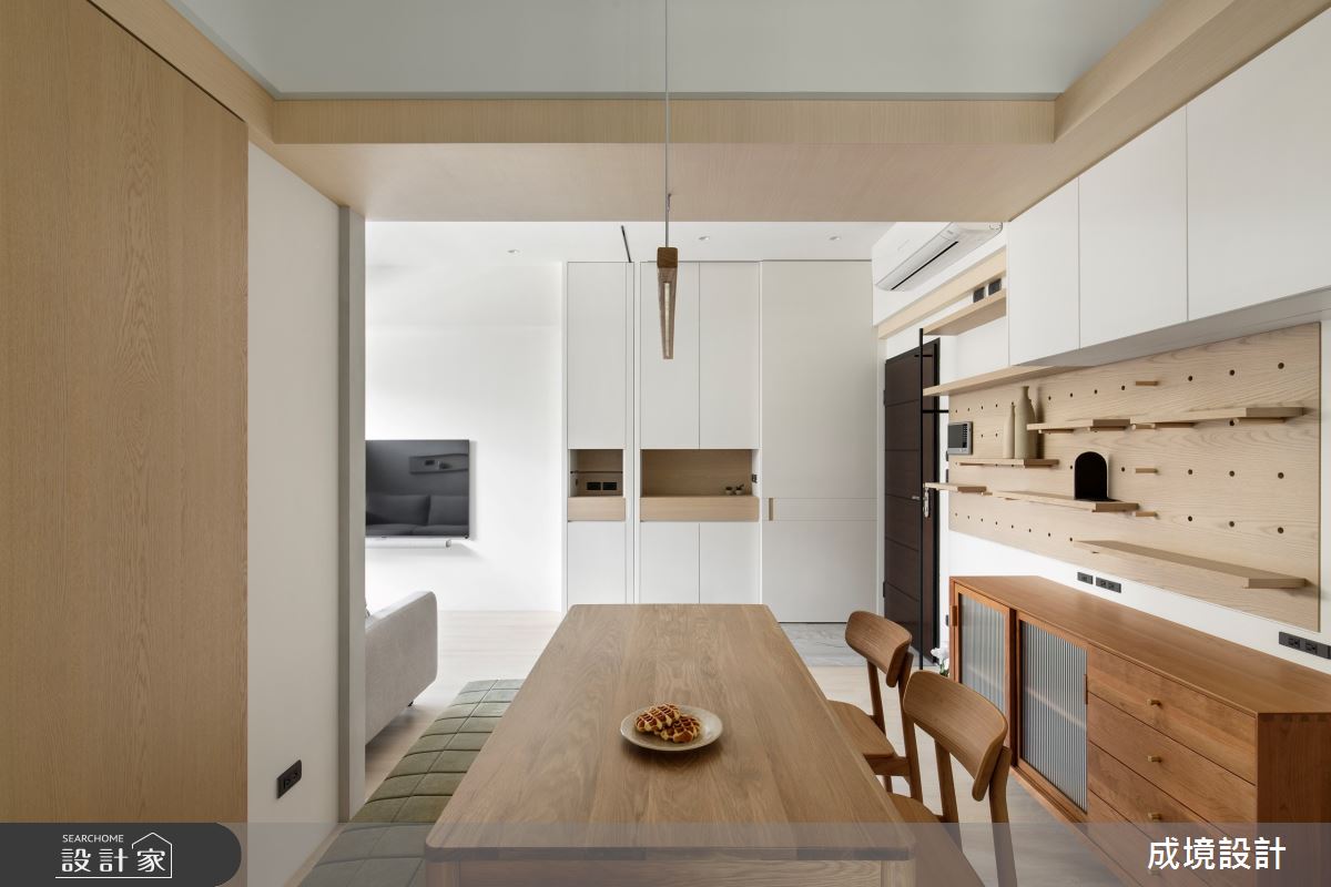 中古屋(5~15年)＿日式無印風玄關餐廳案例圖片＿成境設計＿成境_日暖之13