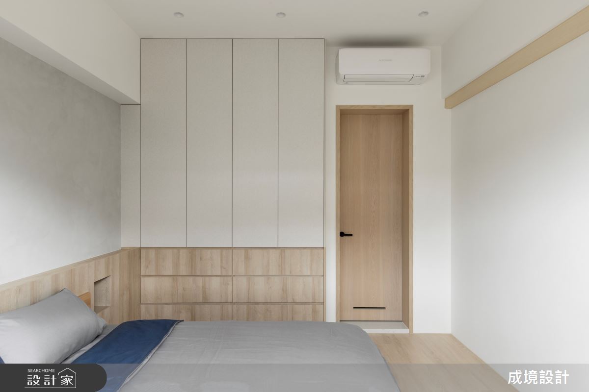 中古屋(5~15年)＿日式無印風臥室案例圖片＿成境設計＿成境_日暖之16
