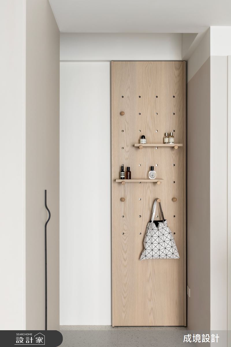 15坪新成屋(5年以下)＿北歐風玄關案例圖片＿成境設計＿成境_恬恬之2