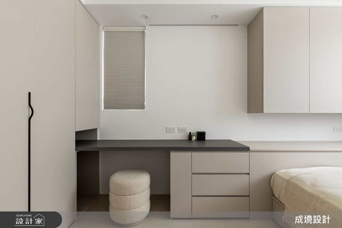 15坪新成屋(5年以下)＿北歐風臥室案例圖片＿成境設計＿成境_恬恬之12