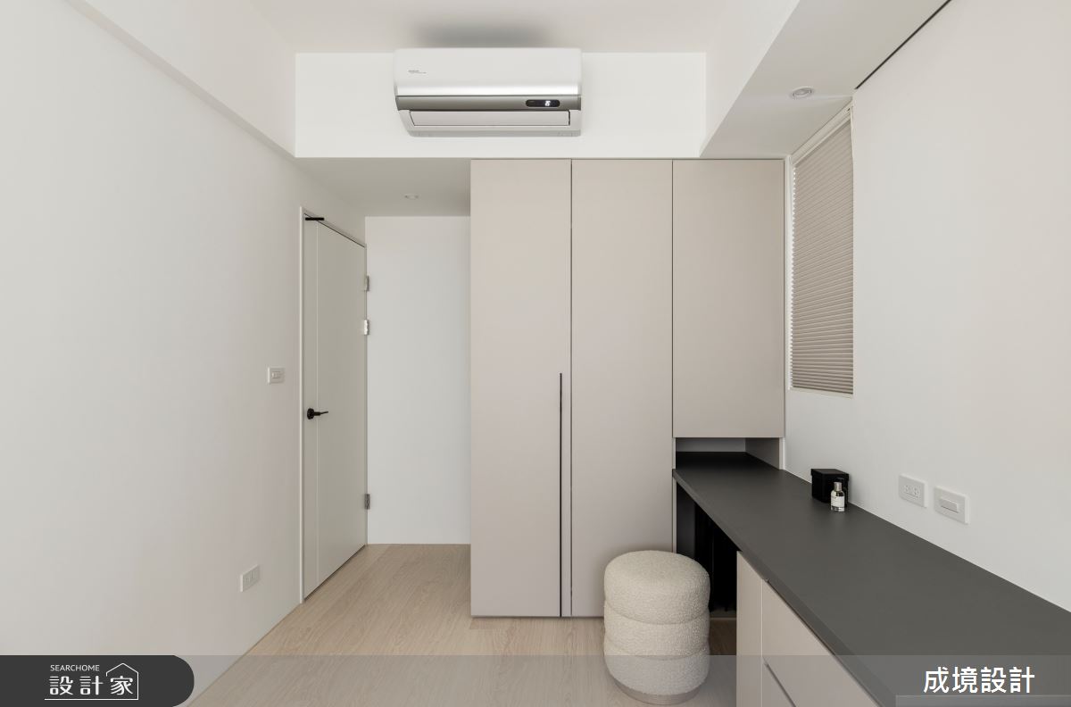 15坪新成屋(5年以下)＿北歐風臥室案例圖片＿成境設計＿成境_恬恬之11