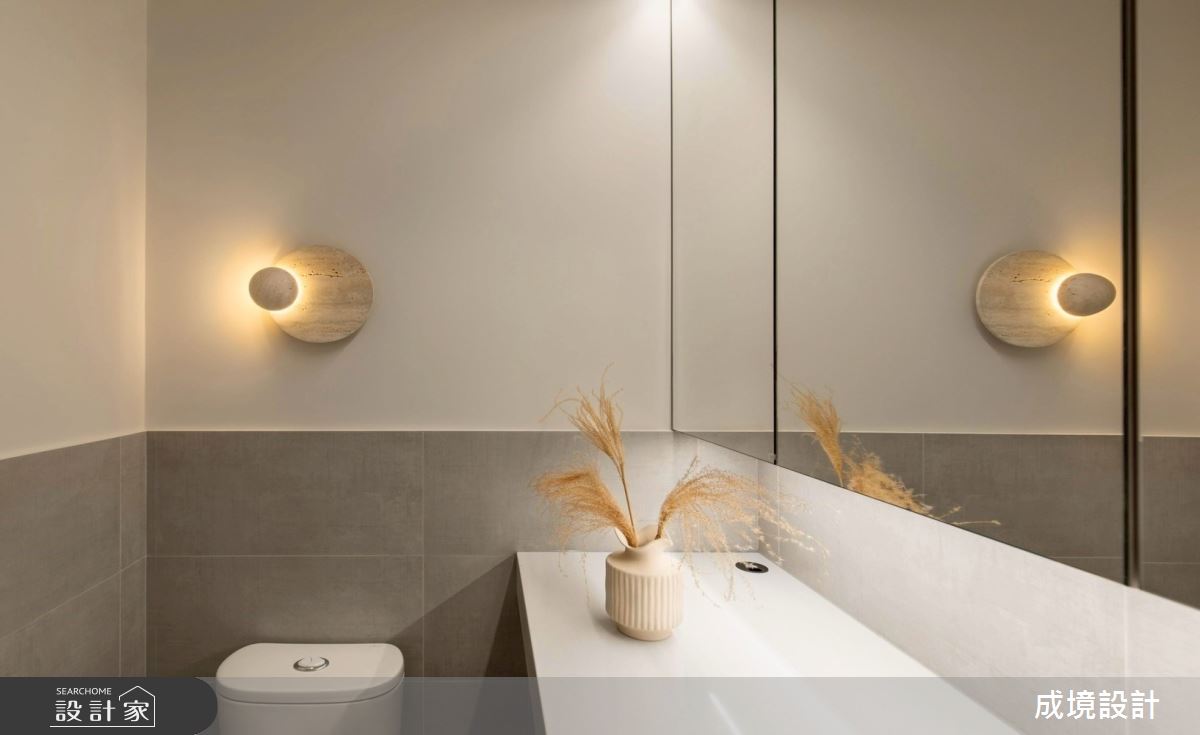 23坪老屋(16~30年)＿北歐風浴室案例圖片＿成境設計＿成境_旭暮之19