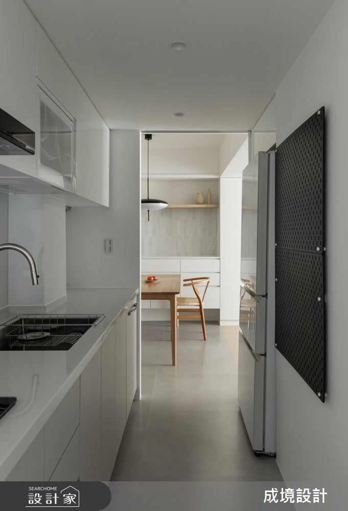 23坪老屋(31~40年)＿北歐風廚房案例圖片＿成境設計＿成境_歲月留聲之10