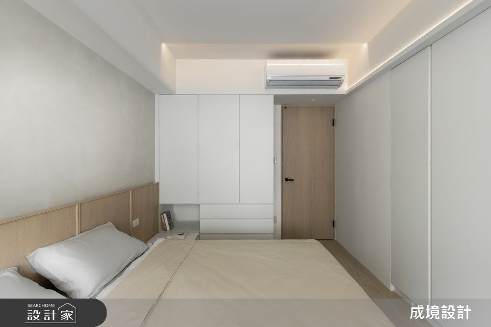 23坪老屋(31~40年)＿北歐風臥室案例圖片＿成境設計＿成境_歲月留聲之12