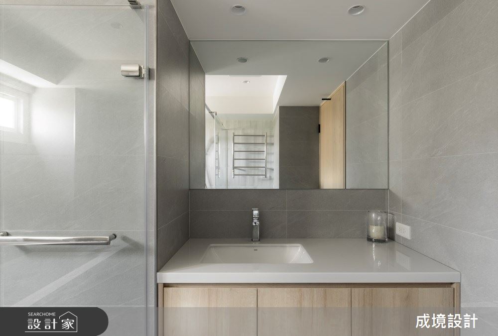 23坪老屋(31~40年)＿北歐風浴室案例圖片＿成境設計＿成境_歲月留聲之16