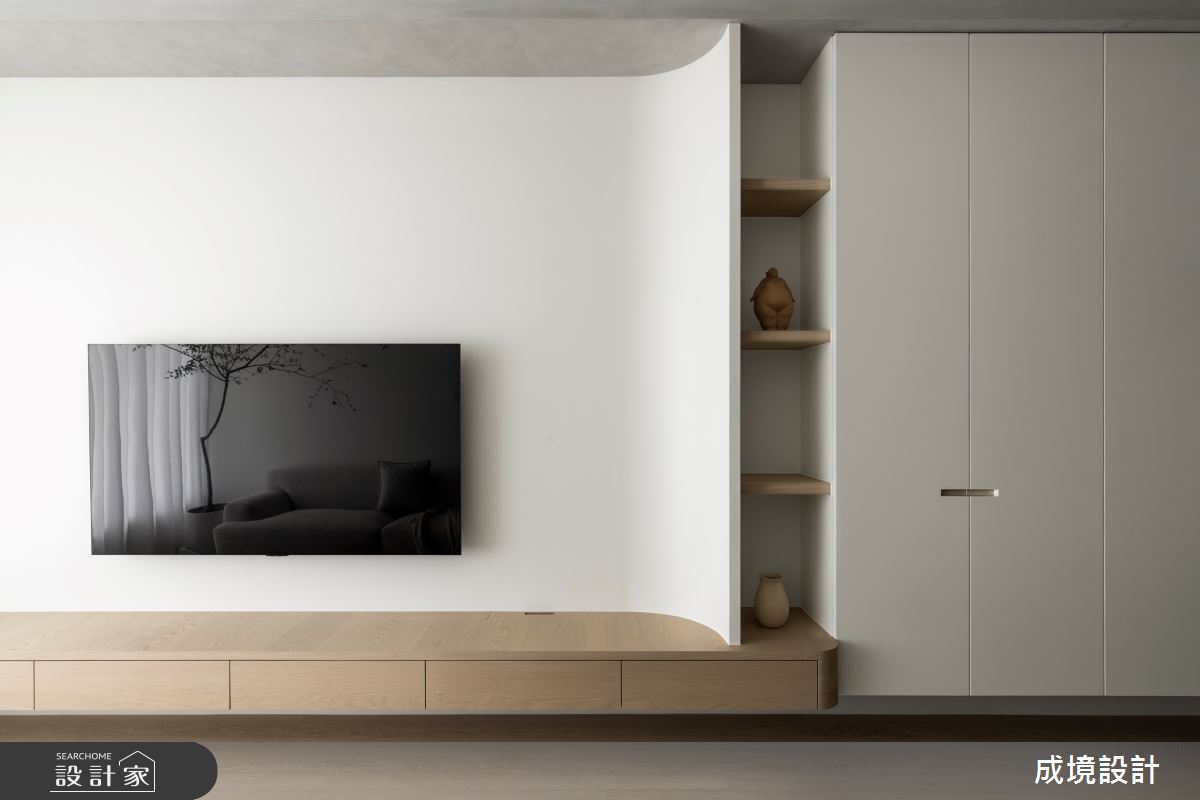 15坪新成屋(5年以下)＿混搭風客廳案例圖片＿成境設計＿成境_幽雅之境之7