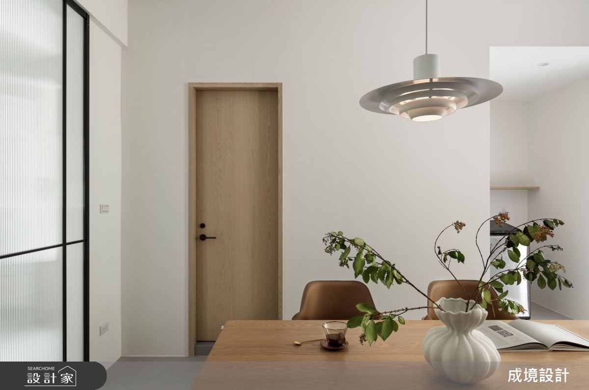 60坪老屋(41~50年)＿北歐風餐廳案例圖片＿成境設計＿成境_光隙之12
