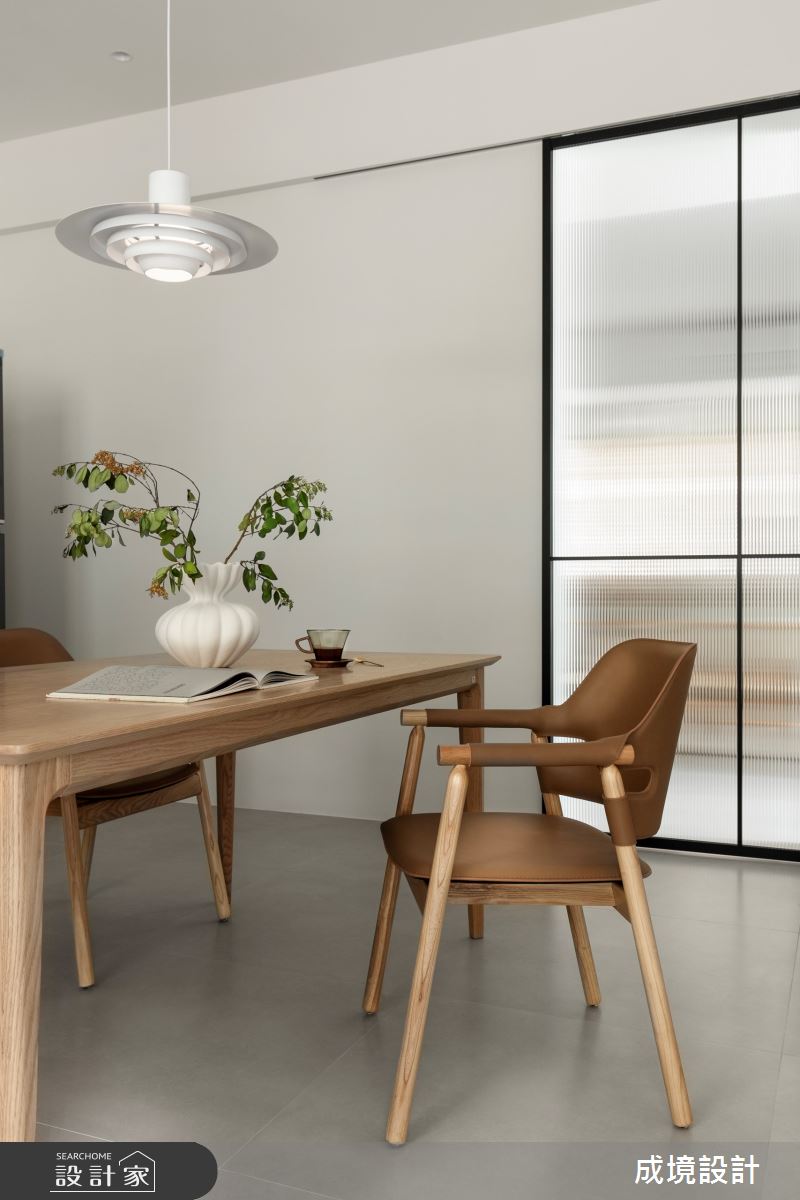 60坪老屋(41~50年)＿北歐風餐廳案例圖片＿成境設計＿成境_光隙之11