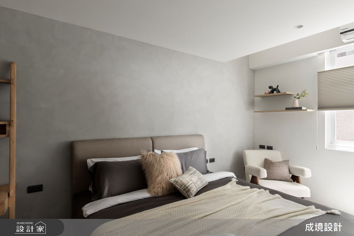 60坪老屋(41~50年)＿北歐風客房案例圖片＿成境設計＿成境_光隙之18
