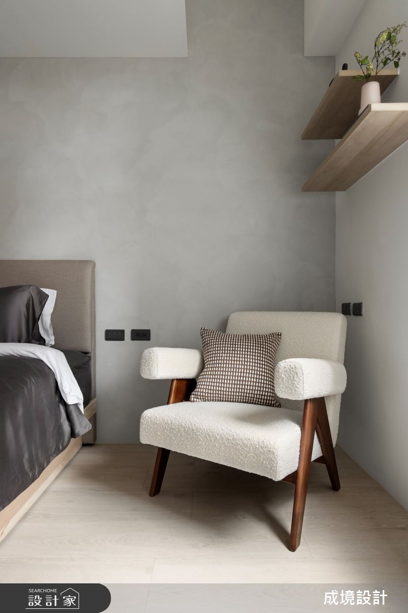 60坪老屋(41~50年)＿北歐風客房案例圖片＿成境設計＿成境_光隙之20