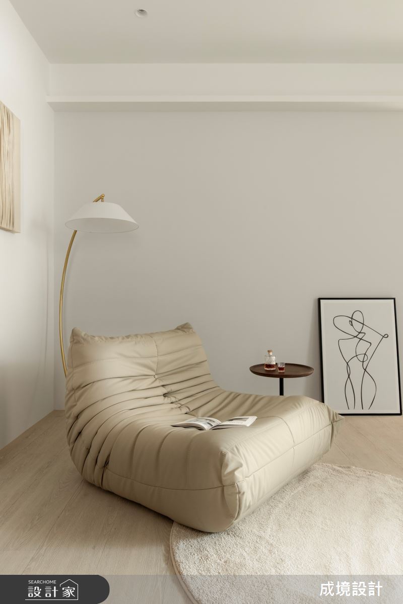 60坪老屋(41~50年)＿北歐風多功能室案例圖片＿成境設計＿成境_光隙之22