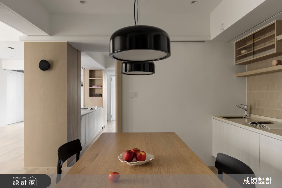 45坪老屋(41~50年)＿混搭風餐廳案例圖片＿成境設計＿成境_光迴流域之4