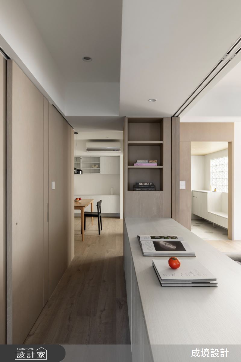 45坪老屋(41~50年)＿混搭風書房案例圖片＿成境設計＿成境_光迴流域之15