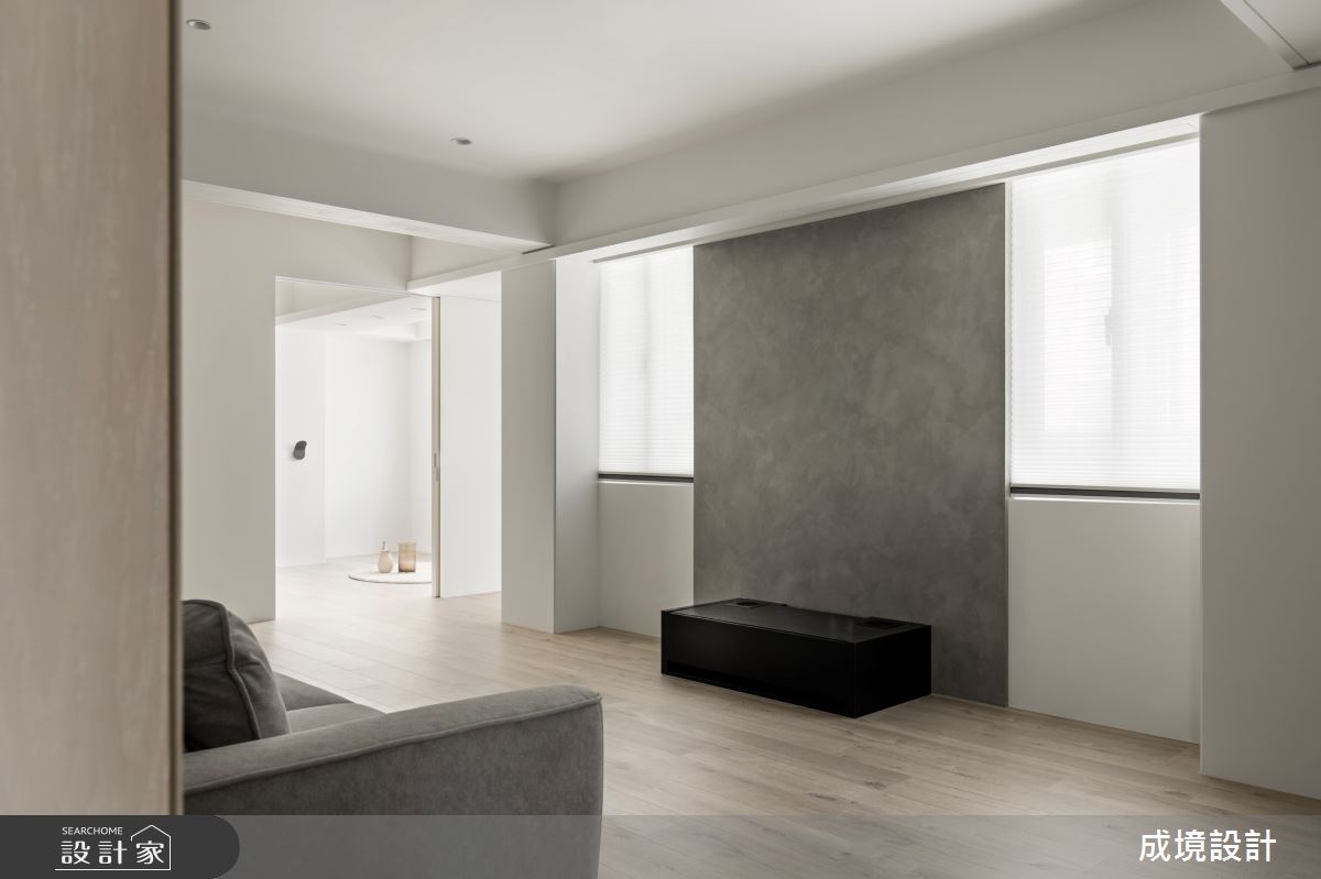 45坪老屋(41~50年)＿混搭風客廳案例圖片＿成境設計＿成境_光迴流域之12