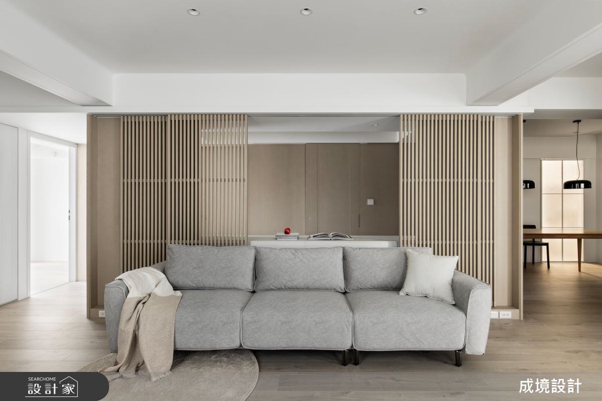 45坪老屋(41~50年)＿混搭風客廳書房案例圖片＿成境設計＿成境_光迴流域之17