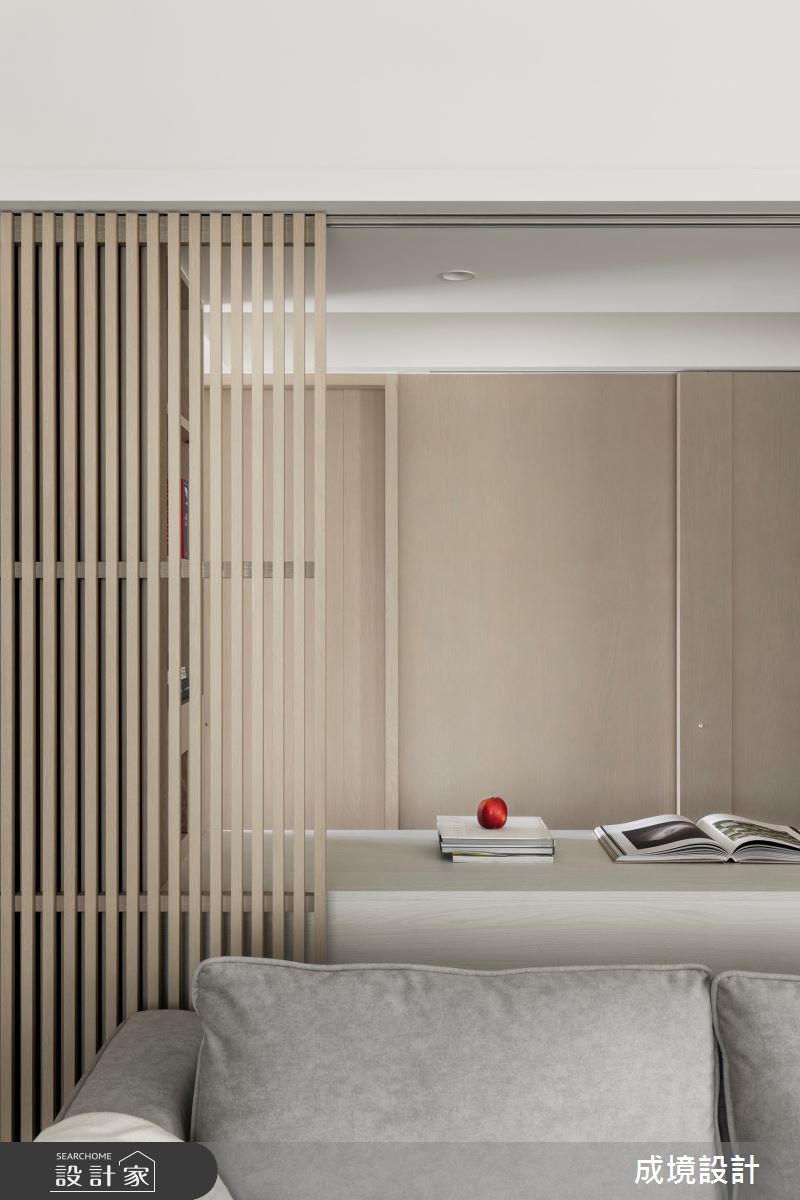 45坪老屋(41~50年)＿混搭風客廳書房案例圖片＿成境設計＿成境_光迴流域之19