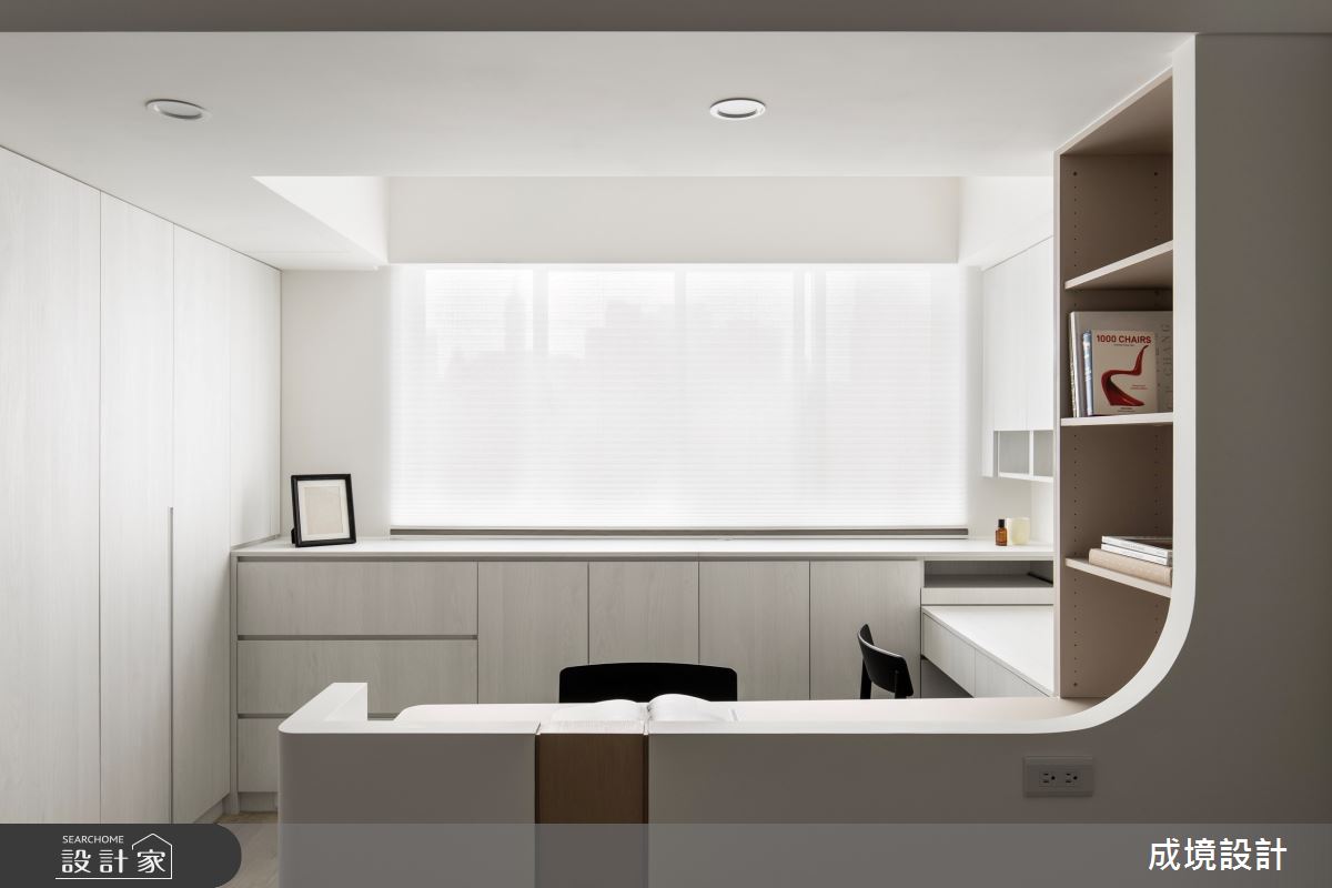 45坪老屋(41~50年)＿混搭風臥室案例圖片＿成境設計＿成境_光迴流域之24