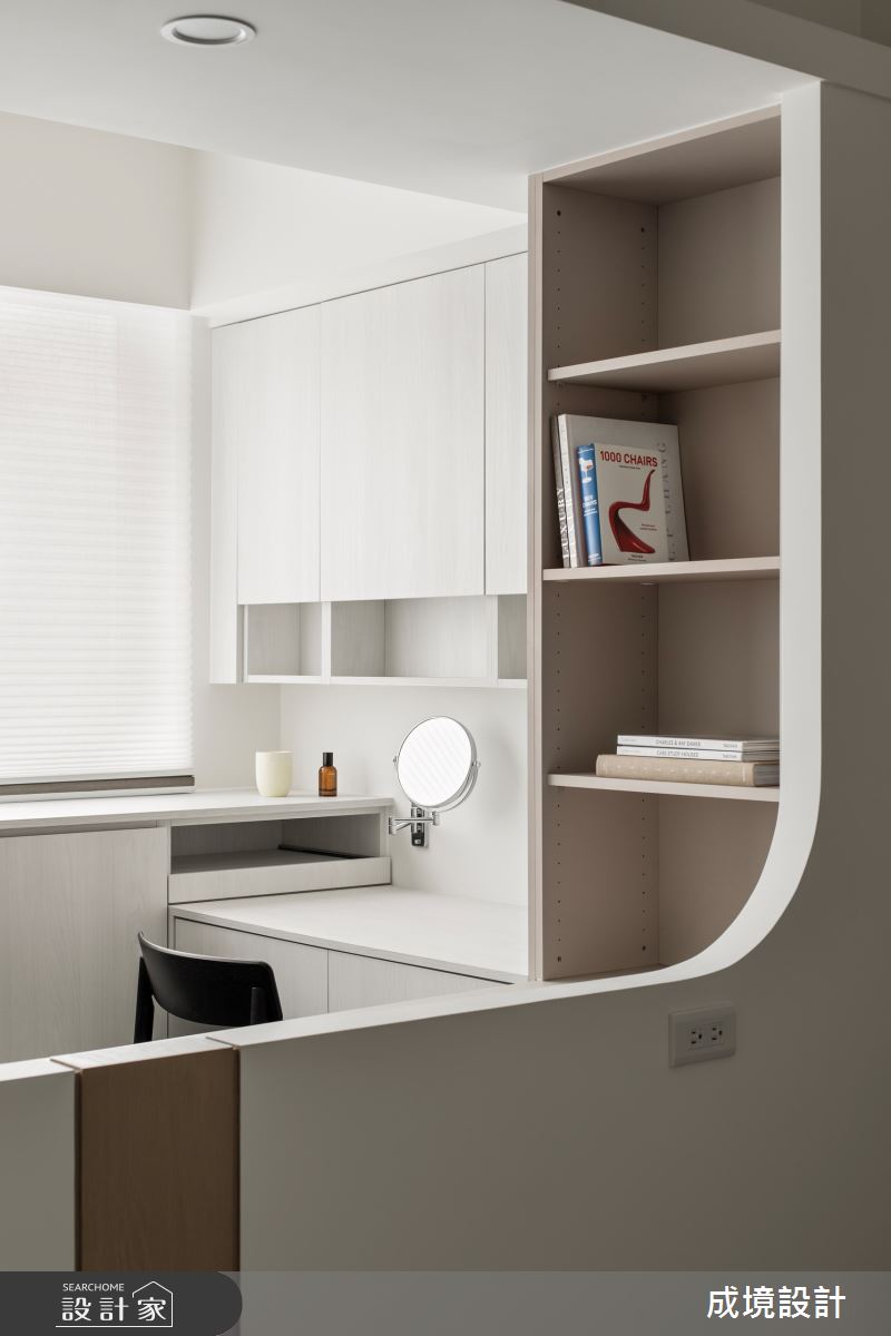 45坪老屋(41~50年)＿混搭風臥室案例圖片＿成境設計＿成境_光迴流域之25