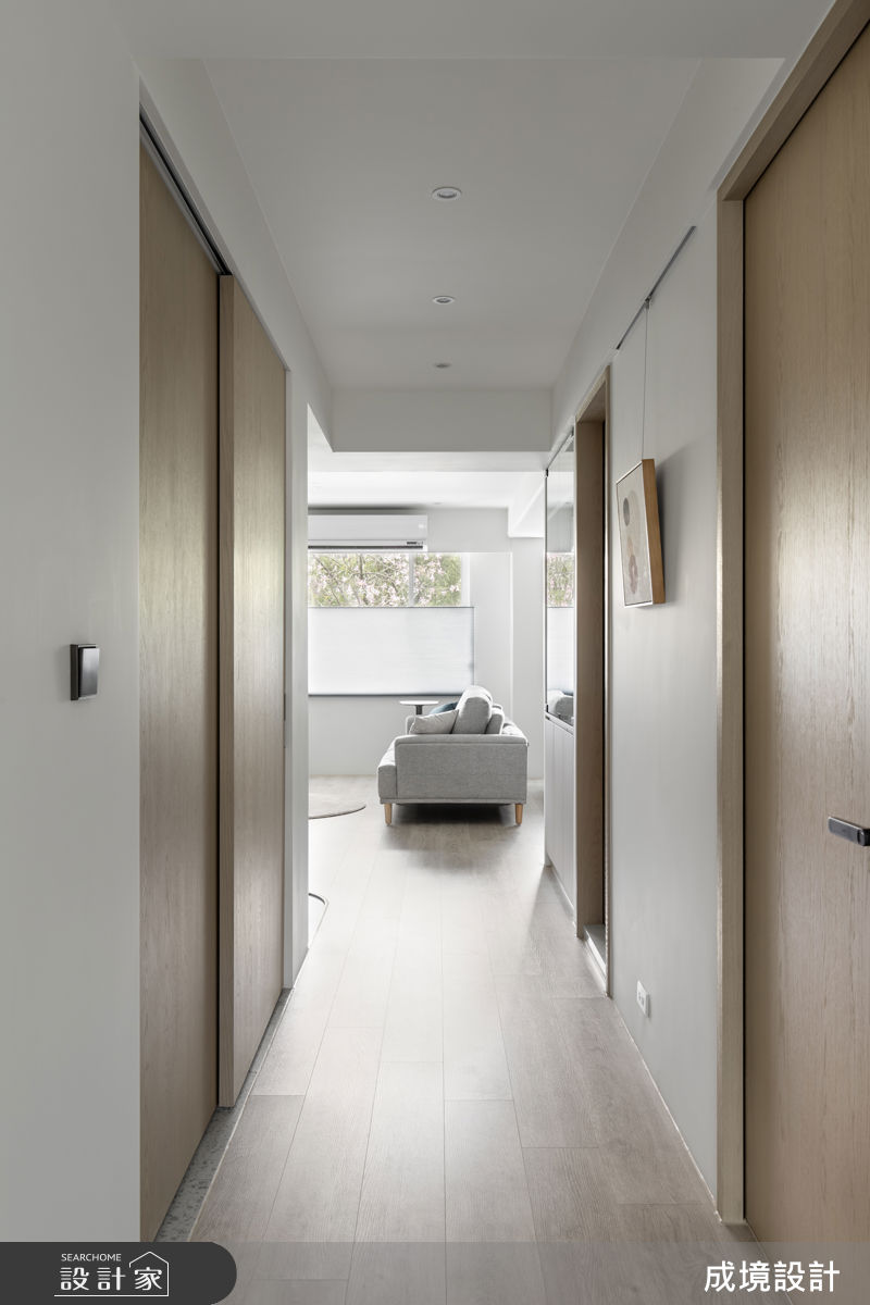 老屋(50年以上)＿北歐風走廊案例圖片＿成境設計＿成境_日安光景之14