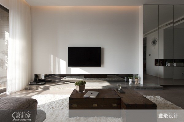 21坪＿簡約風客廳案例圖片＿豐聚室內設計＿豐聚_01之3