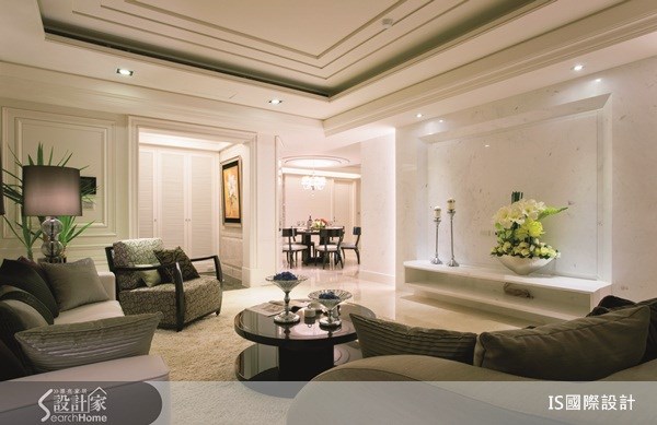 50坪老屋(16~30年)＿新古典客廳案例圖片＿IS國際設計＿IS_89之12