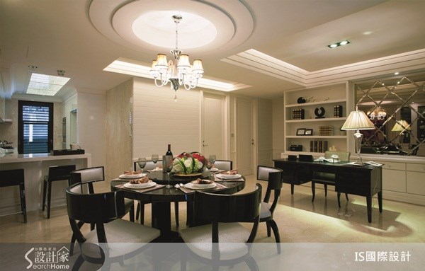 50坪老屋(16~30年)＿新古典餐廳吧檯案例圖片＿IS國際設計＿IS_89之21