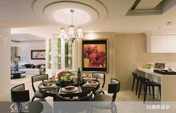 50坪老屋(16~30年)＿新古典餐廳吧檯案例圖片＿IS國際設計＿IS_89之24